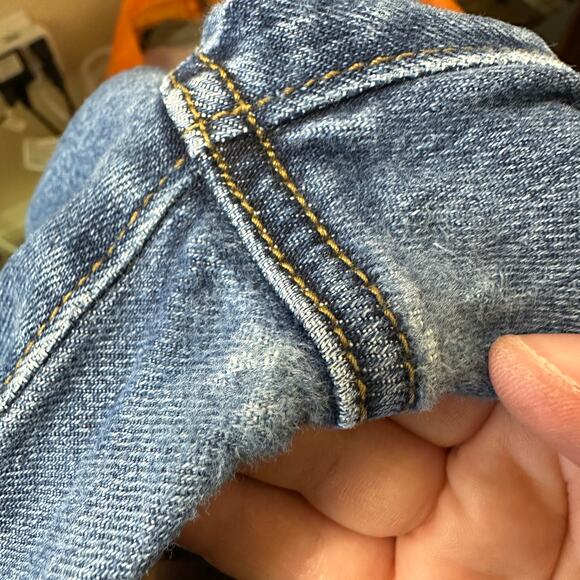 Ann Taylor The Easy Straight Jeans Womens Size 6 Medium Wash Denim Ankle Length - Picture 6 of 6